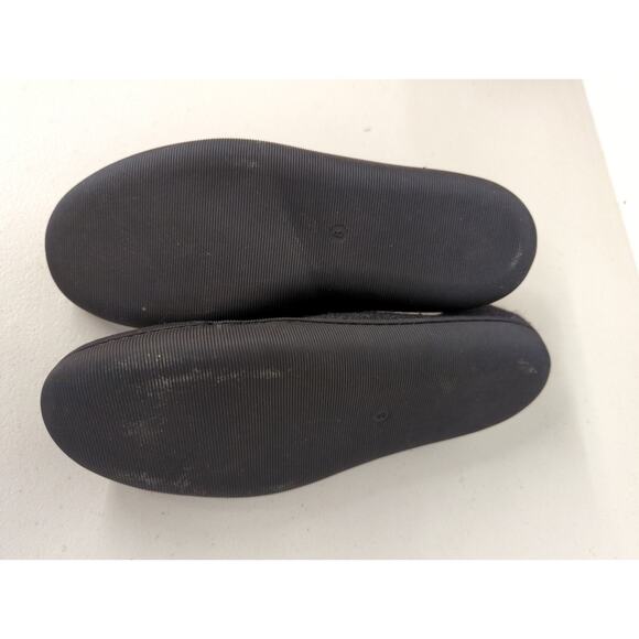 new mens Huckberry Greys Wool Outdoor Slipper sz8 black charcoal slip on main image 4